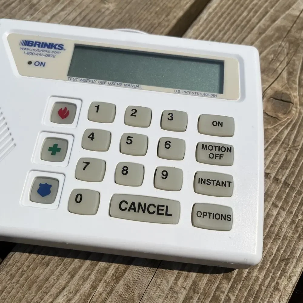Brinks Alarm, Home Security, Premium Keypad BHS-3101, Preowned